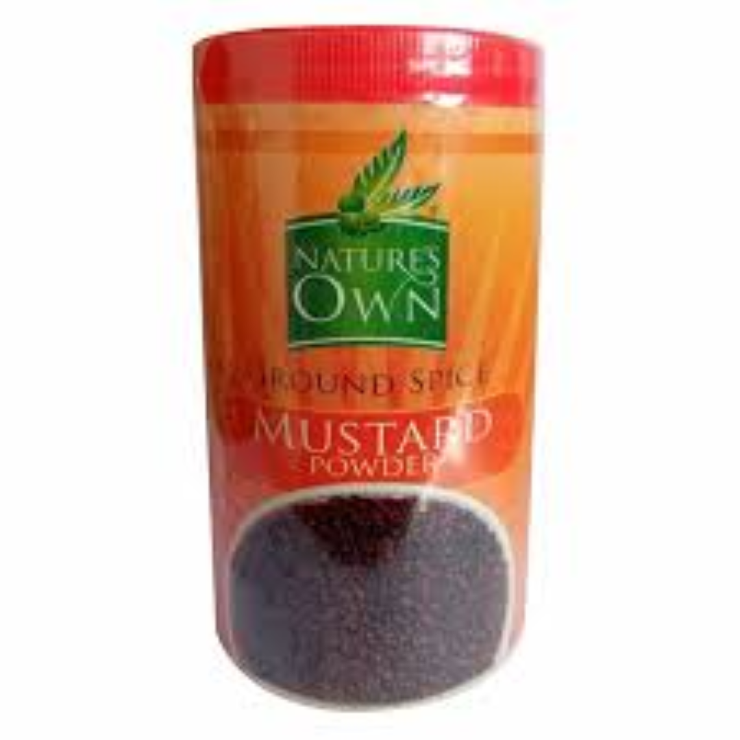 NATURES OWN MUSTARD WHOLE 500G